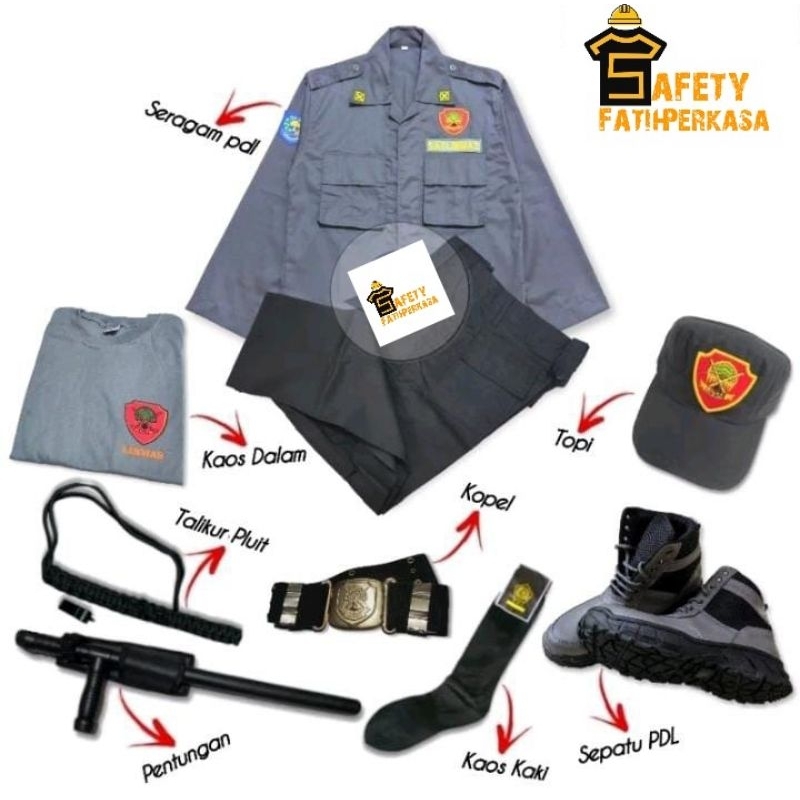 PREMIUM-SERAGAM LINMAS TERBARU LENGKAP / SERAGAM LINMAS FULLSET