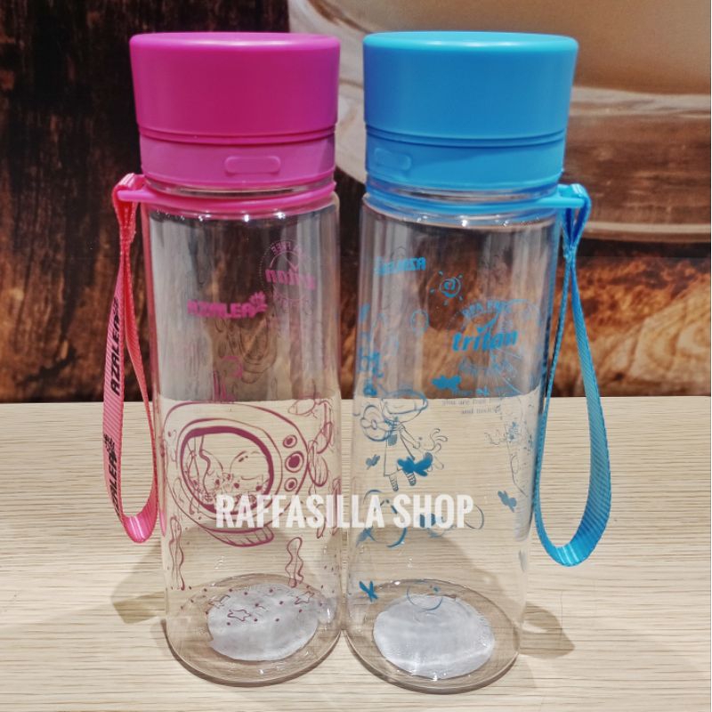 Azalea Botol Minum Happy Kids 600ml Water Bottle Tritan BPAfree