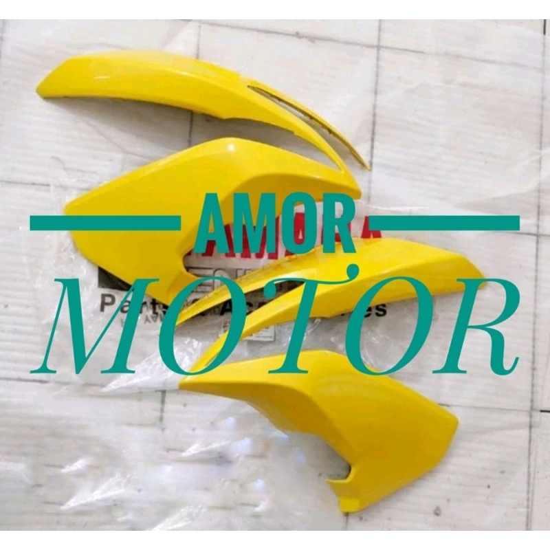 BODY COWLING SAYAP DEPAN KANAN KIRI YAMAHA AEROX 155 OLD KUNING ORIGINAL
