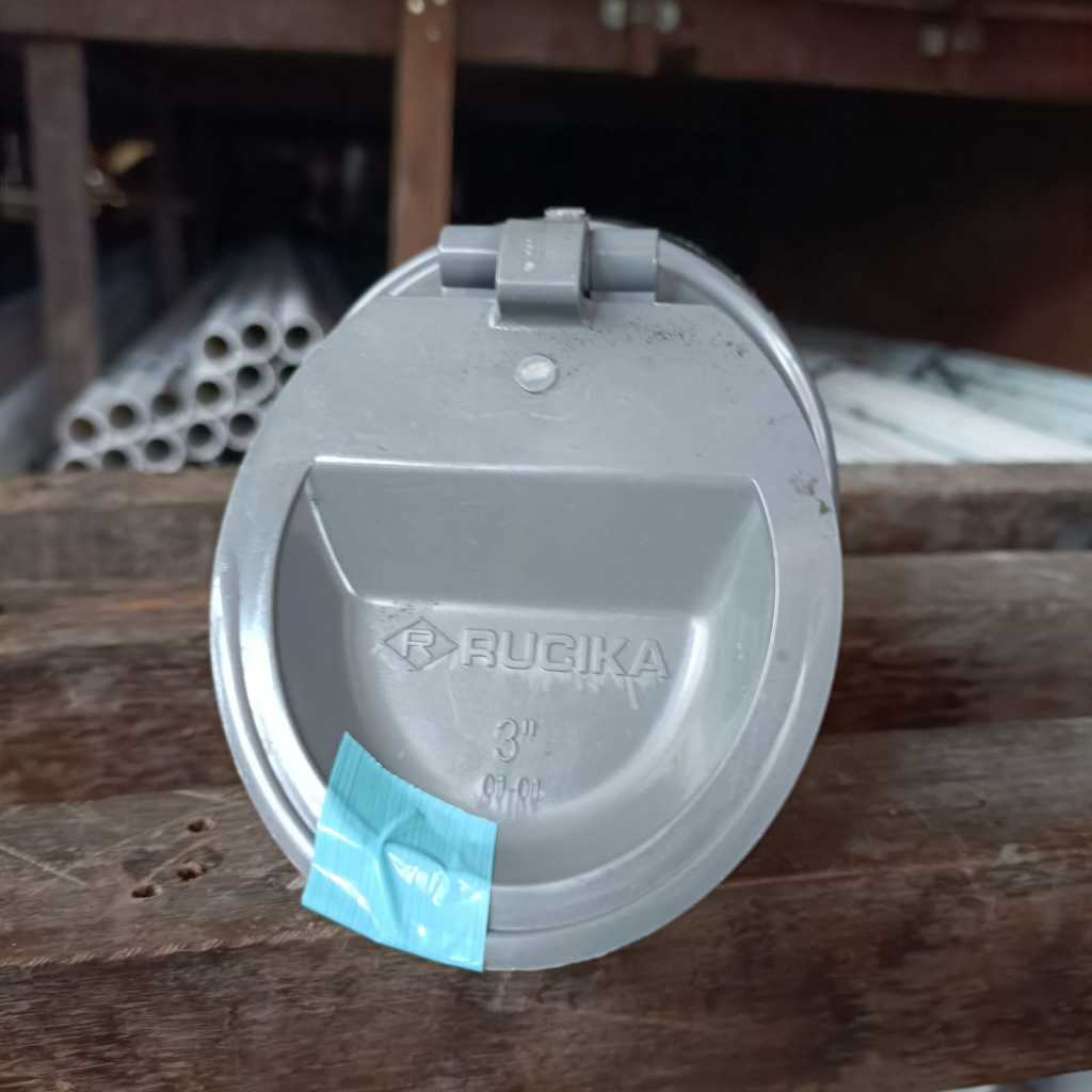 BACKFLOW VALVE PVC RUCIKA 3" Inch