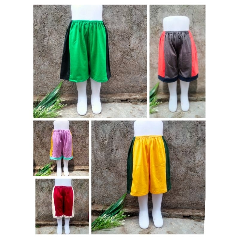 (20pcs) 1kodi celana pendek anak 1-3th