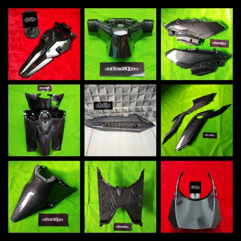 Full body kasar vario 125 150 esp led new 2018-2020 carbon karbon