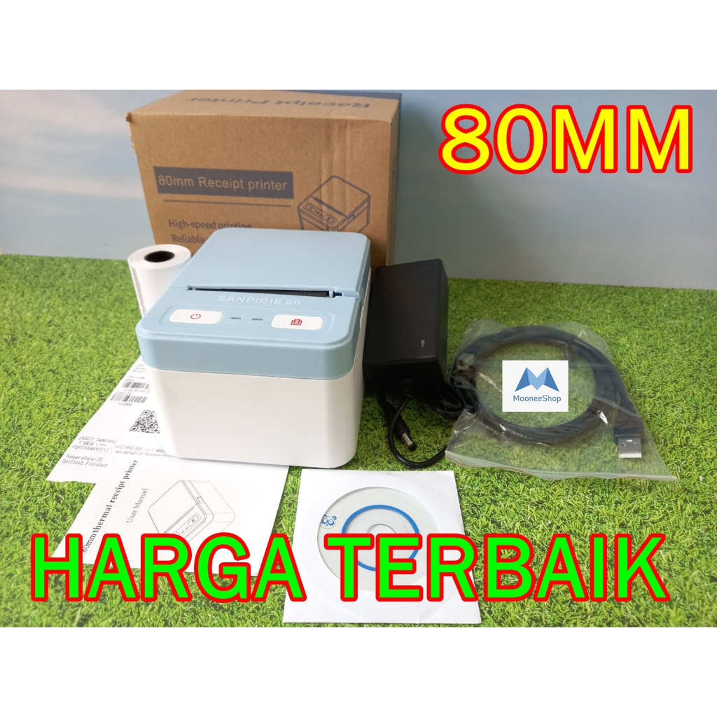 PRINTER 80MM DESKTOP THERMAL KASIR 80MM BLUETOOTH RJ 11 Printer Bluetooth Thermal 80mm