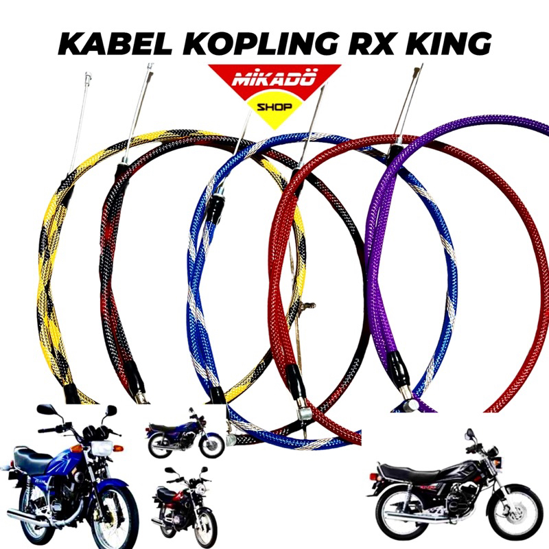 KABEL KOPLING RX KING RX S KING KOBRA TALI SERAT THAILAND WARNA VARIASI
