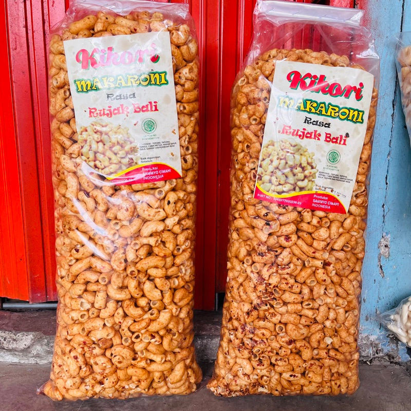 

[ PT SNACK ] 1 bal makaroni rujak bali kikori 2 kg