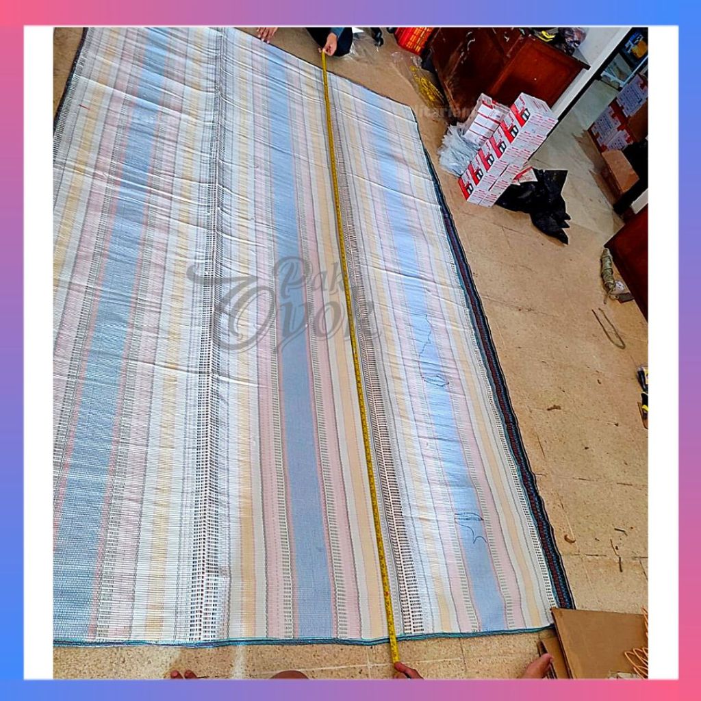 

Lezatoz_Genz Tikar Lipat Premium Jumbo Full Benang - Tikar Hajatan - Tikar Karpet Rumah - Tikar