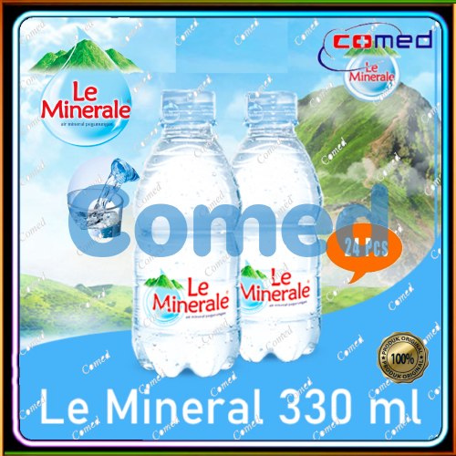 LE MINERALE Air Mineral Mini 330ml isi 24 Botol (KHUSUS INSTAN) / Le Minerale 330ml Mini Air Mineral