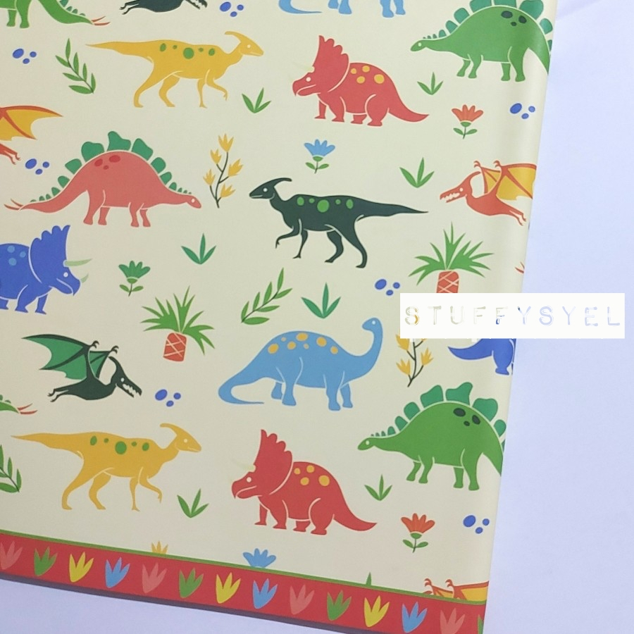 

Kertas Kado Dinosaurus Kertas Bungkus Kado