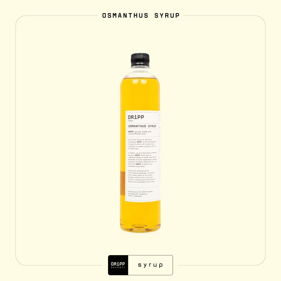 

DRIPP SYRUP OSMANTHUS 760 ML