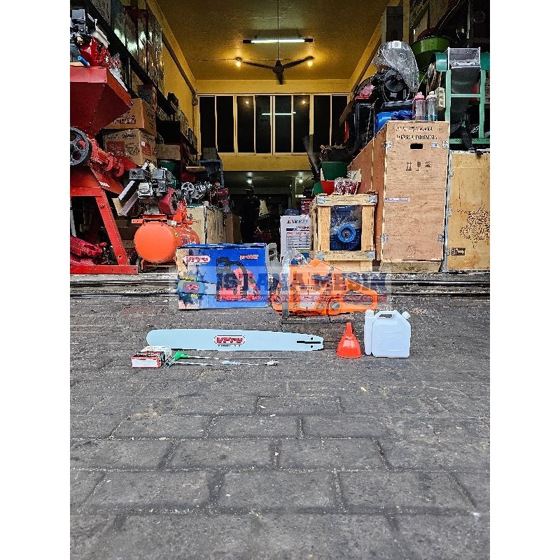 MESIN POTONG GERGAJI KAYU V PRO VPRO VP 9900 CHAINSAW 25" SINSO SENSO