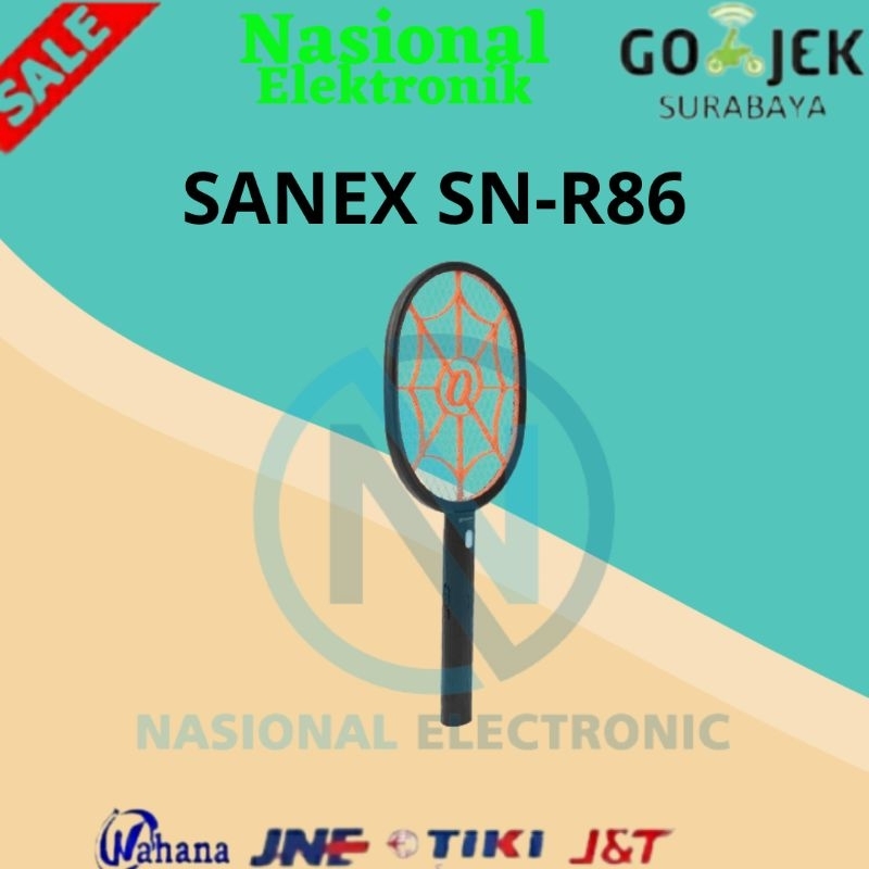 Raket Nyamuk Sanex SN-R86/Raket Nyamuk Sanex/Raket Nyamuk SANEX SNR 86