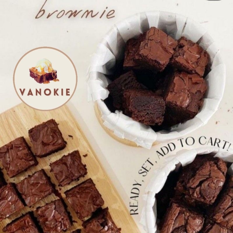 

Fudgy Brownies VANOKIE