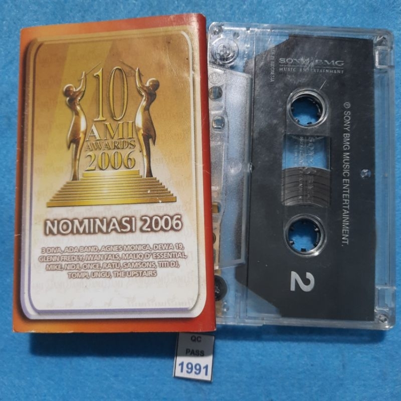 Kaset pita Kompilasi AMI Award 2006 / Once Dewa The Upstairs