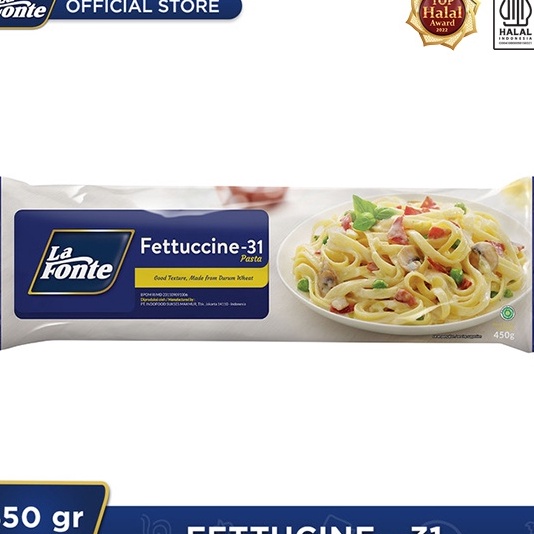 

YHTC0184 Terlaku... La Fonte Fettucine 450gr - 1 Pc