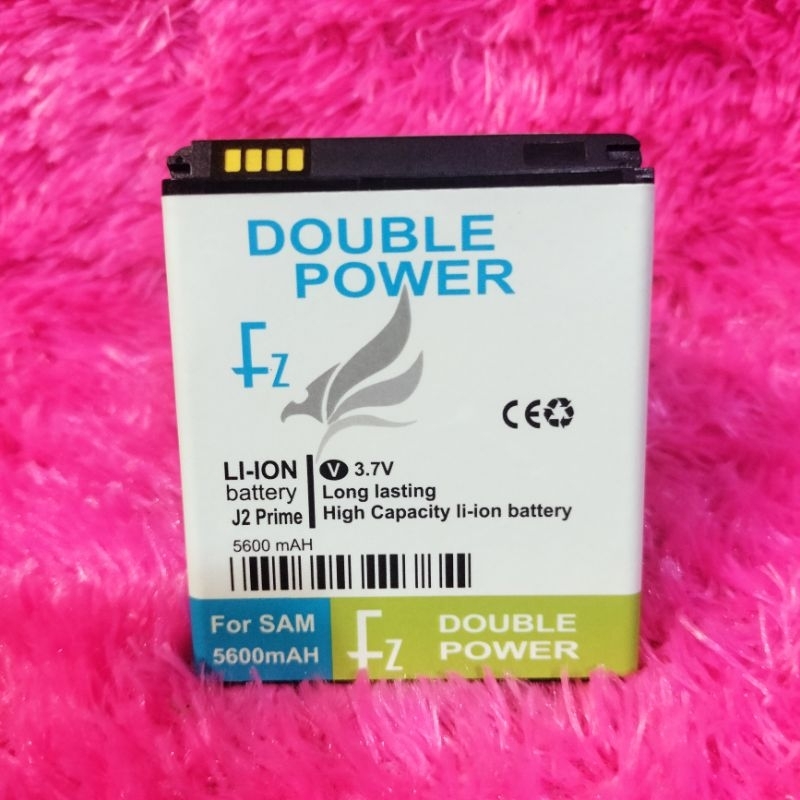baterai dobel power  SAMSUNG J2 PRIME G530 J3 J5 J5 2015 J3 2016 J2 PRO asli dobel power batrrey kap