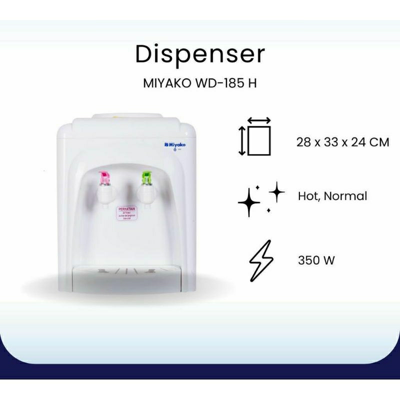 Dispenser Air Panas Miyako/Dispenser Air Panas QQ