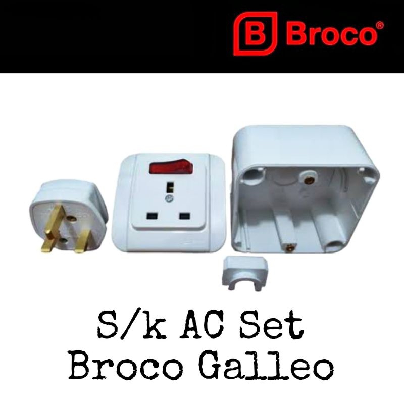 broco Galleo AC Stop Kontak AC