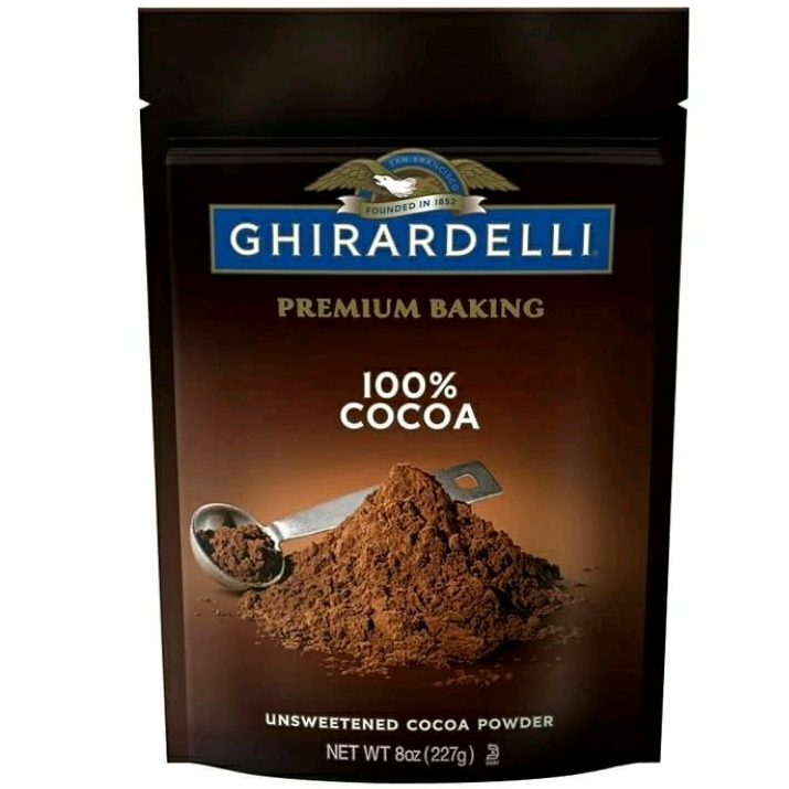 

GHIRARDELLI Premium Baking 100% Cocoa Unsweetened Cocoa Powder 227g
