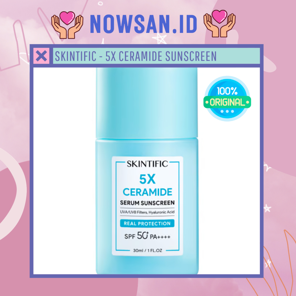 Skintific 5X Ceramide Serum Sunscreen Tasya Farasya Approved