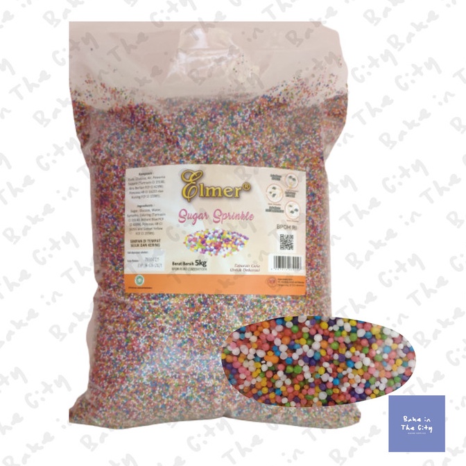 

[✯S78/] Elmer Sugar Sprinkle 1kg - REPACK Serba Murah