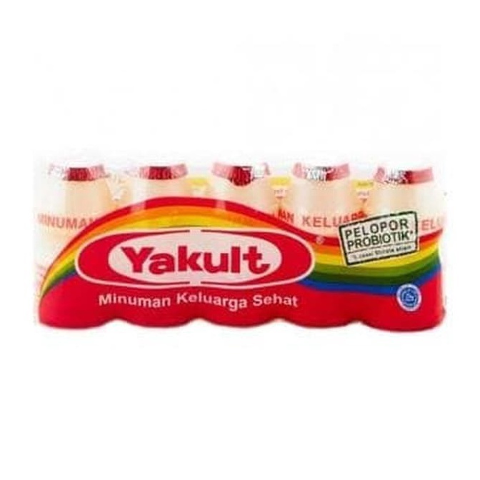 

Terl4ris Yakult Minuman Probiotik 5x65ml Original