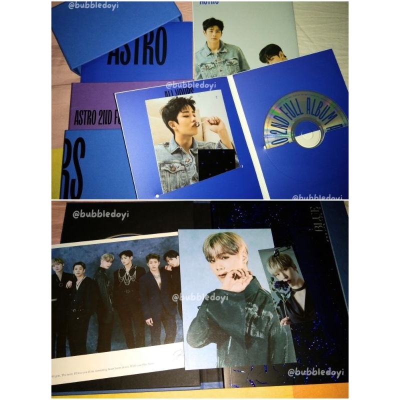 [clearance sale] astro album only blue flame all yours