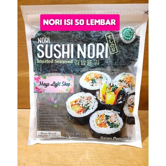 

[♧U69➤] nori sushi 50 lembar Promo Sale Termurah Nori Manjun ekonomi sakao tokinori nori 50 lembar limited rumput laut sushi dried seaweed MurrrMerrr