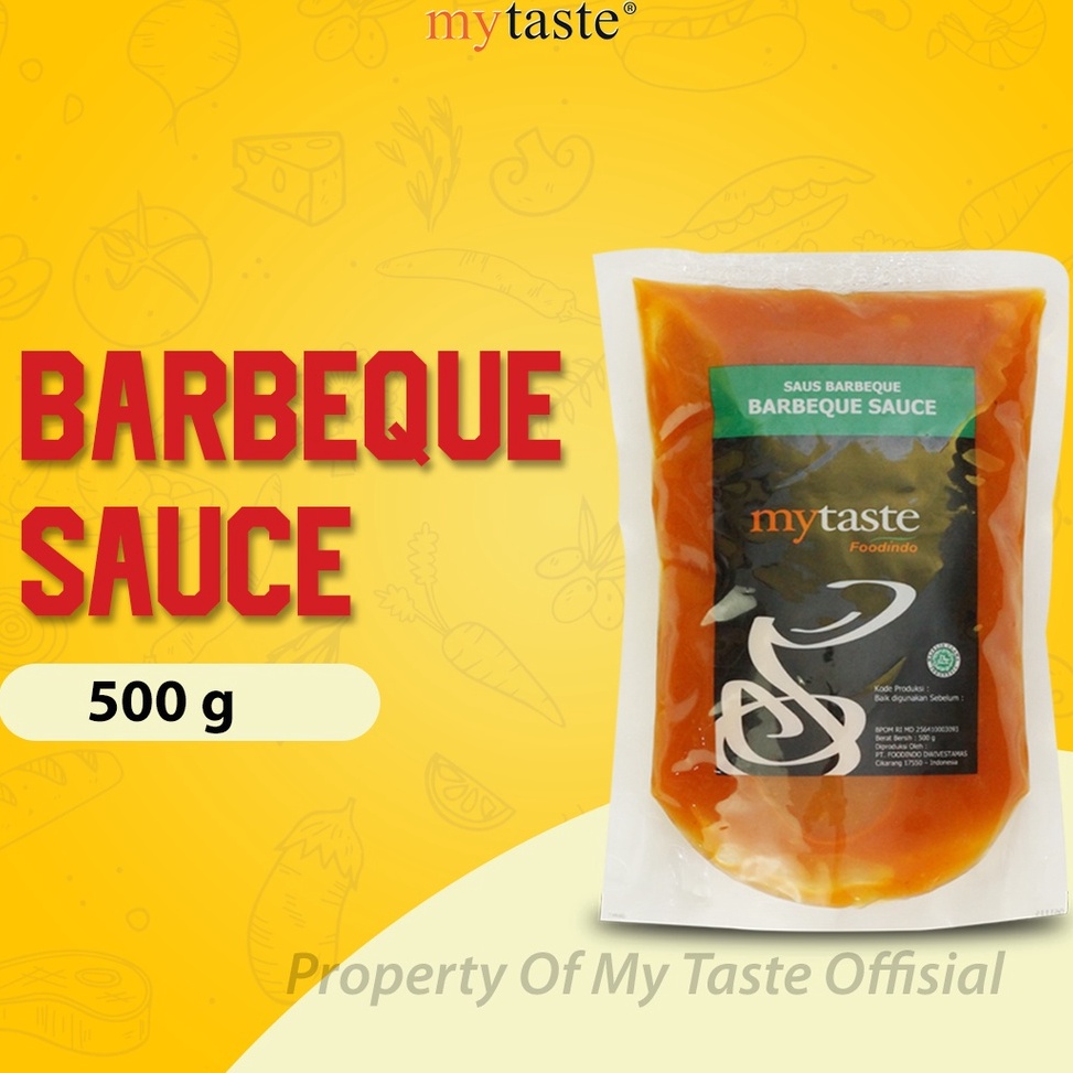 

[✲G85➢] My Taste Barbeque Sauce 500gr Saus Barbeque Original Saos BBQ Bumbu Barbeque Daging Grill Bakar Checkout
