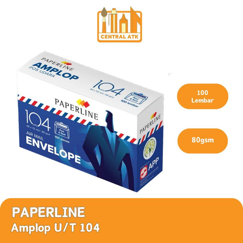 

AMPLOP PAPERLINE / SURAT POS AIRMAL UDARA 104 ( 1 PAK) 95 x 152MM