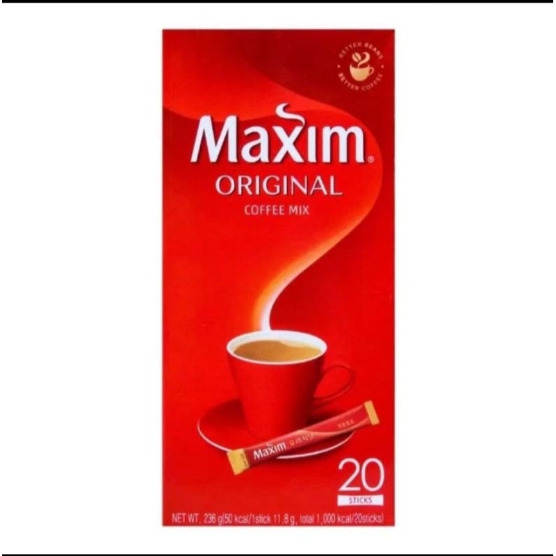 

Maxim Original ( isi 20 stok 240 g )