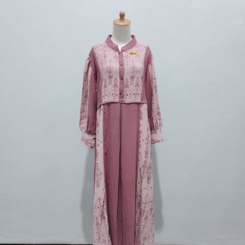 Gamis crinkle etnik by aldans