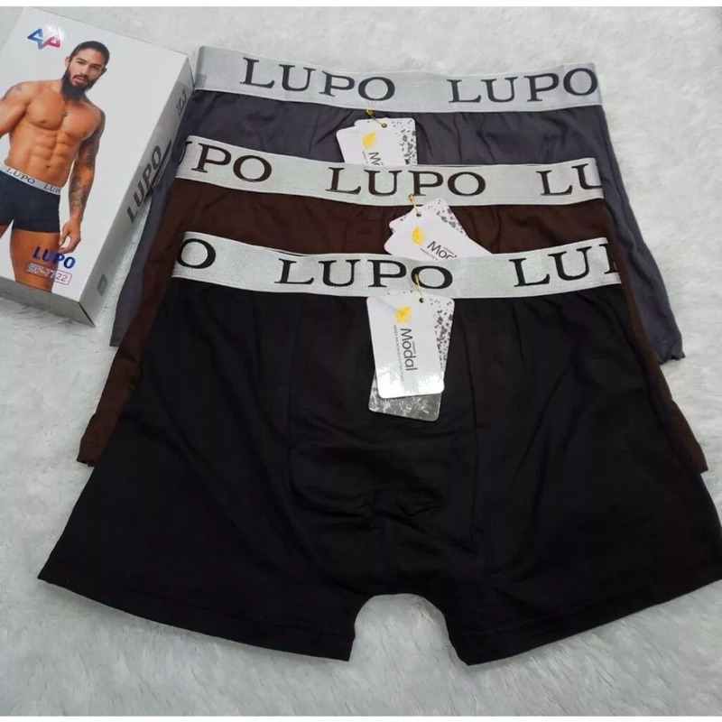 3 PCS BOXER LUPO CD PRIA LUPO
