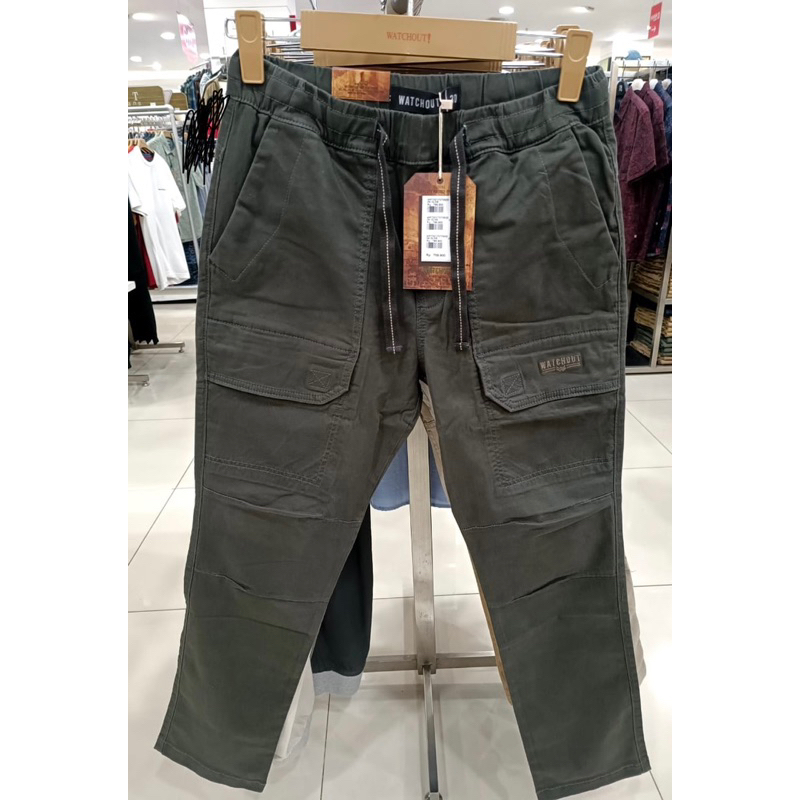 Celana panjang cargo Watchout terbaru