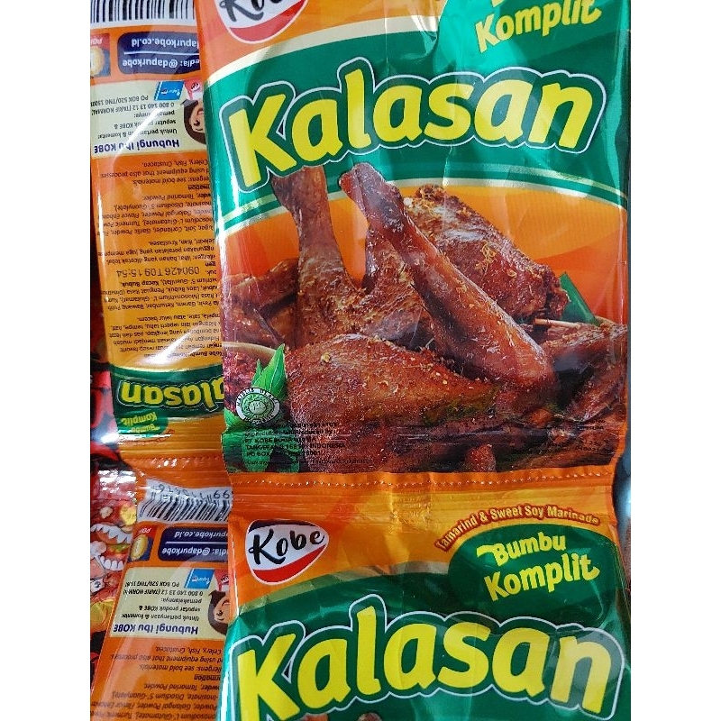 

Kobe Bumbu Ayam Kalasan Per 6pcs