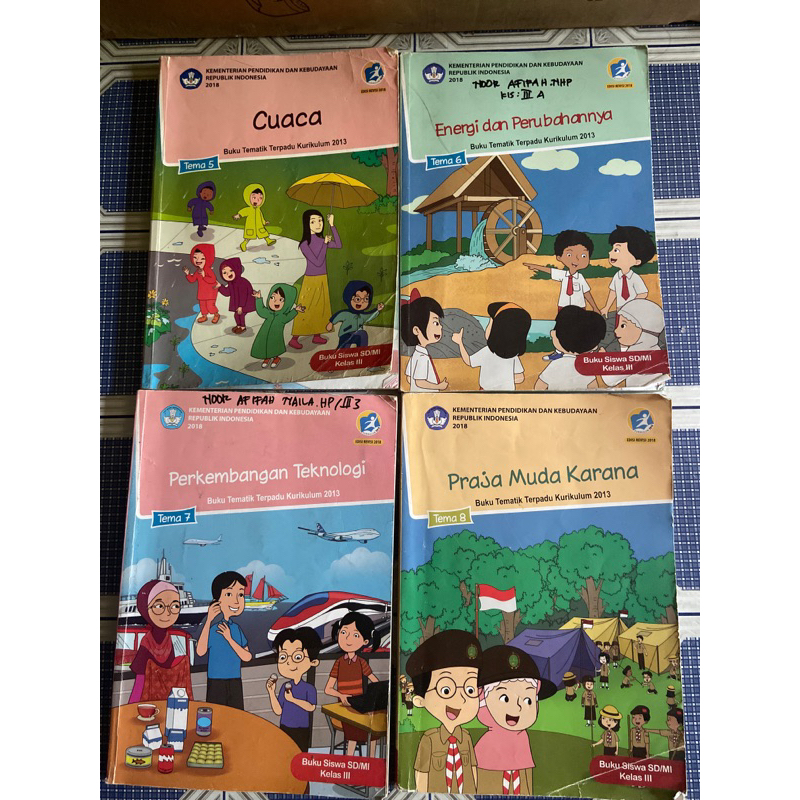 BUKU TEMA 5-8 Kelas 3 SD/MI