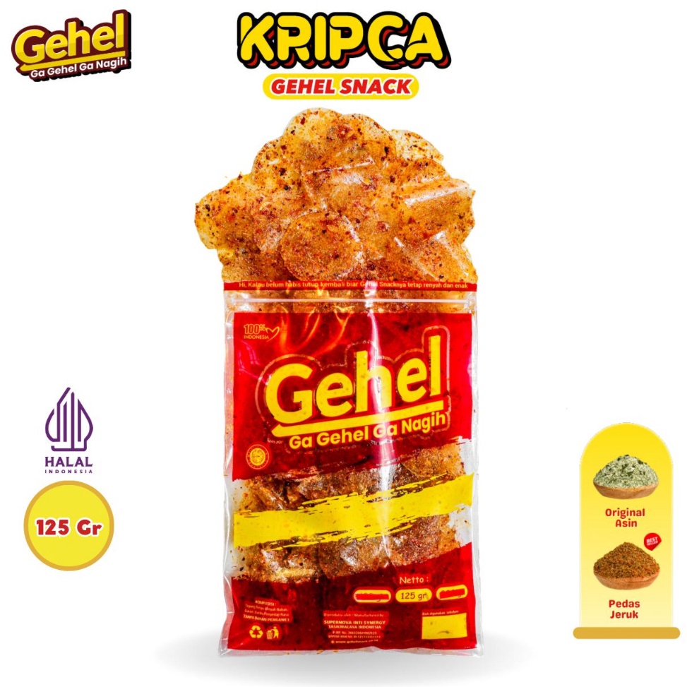 

D!skon Gehel Kripca 125gr - Makanan Ringan Barang Original