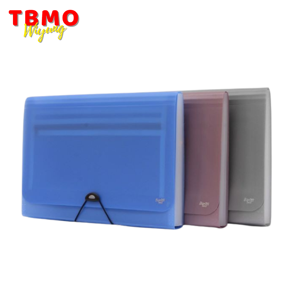 

TBMO Bantex Expanding File Folio F4 with Zipper Pocket 3602