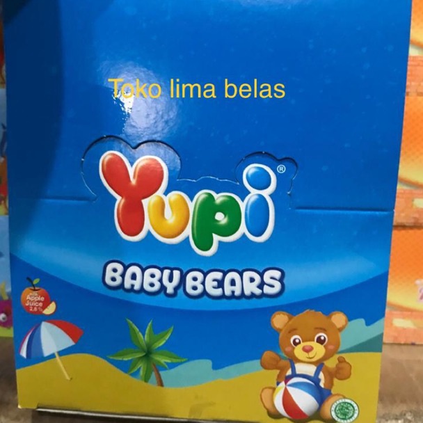 

Buru4n Beli Yupi Baby Bears Bear 1 box isi 24 Pcs [204]