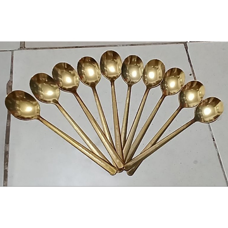 Ready stock.. sendok ikatan cinta sendok creamy latte sendok sultan cino isi 12 sendok EVA