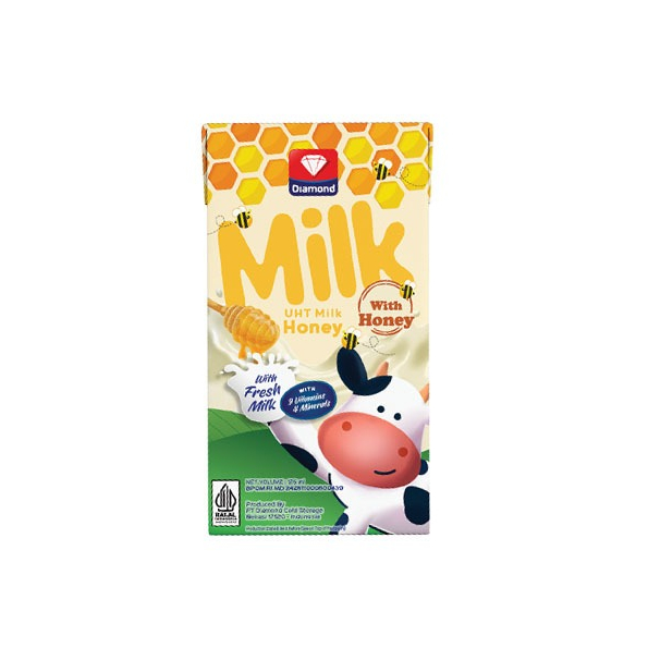 

Diamond Milk susu UHT Madu 200 ml