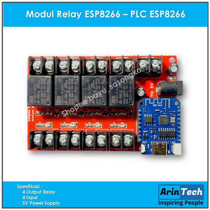 PLC ESP8266 - Modul Relay ESP8266 - Modul IoT WiFi