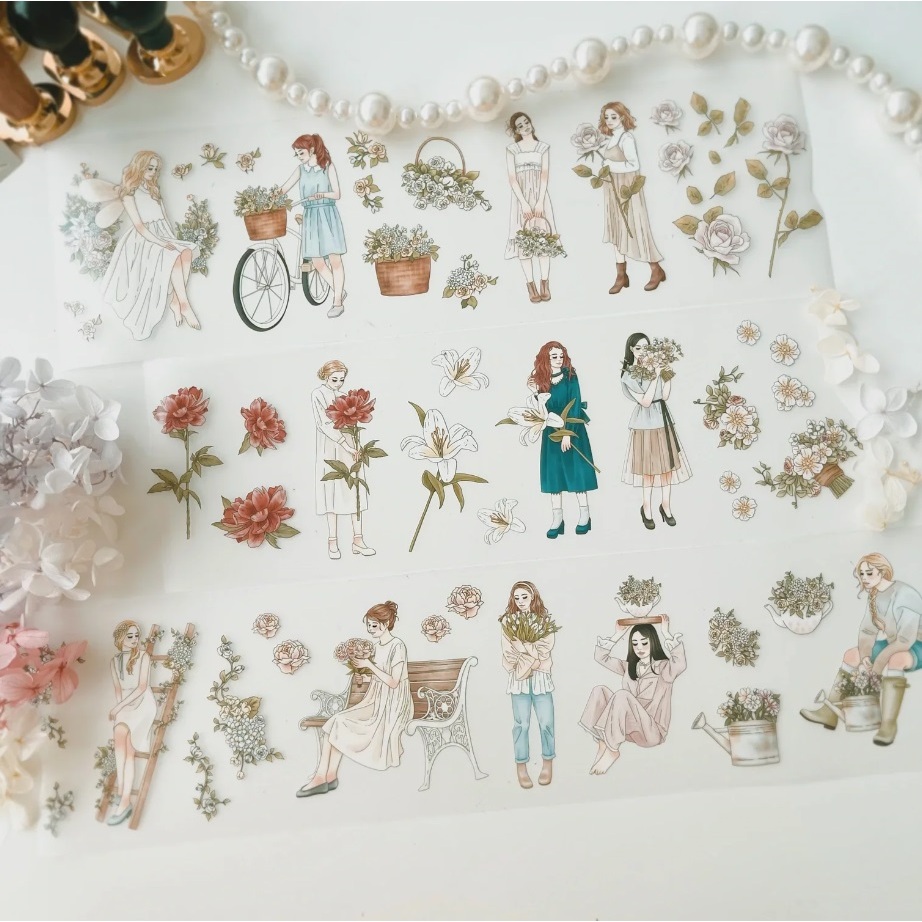 

Journal Pages x Windry Ramadhina Bouquets PET Tape Sample