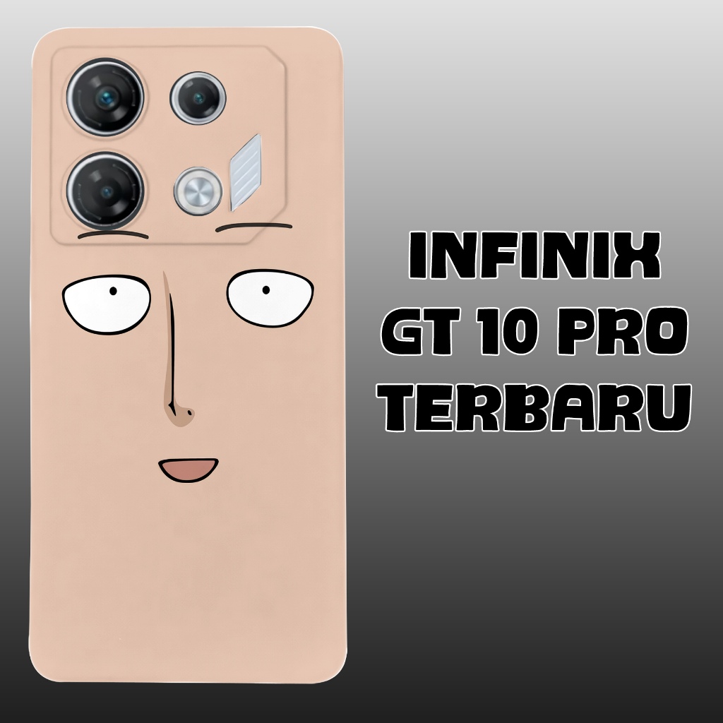 DRK-10 Custome Case INFINIX GT 10 PRO Terbaru Softcase Premium Silicone Lentur Pelindung Handphone