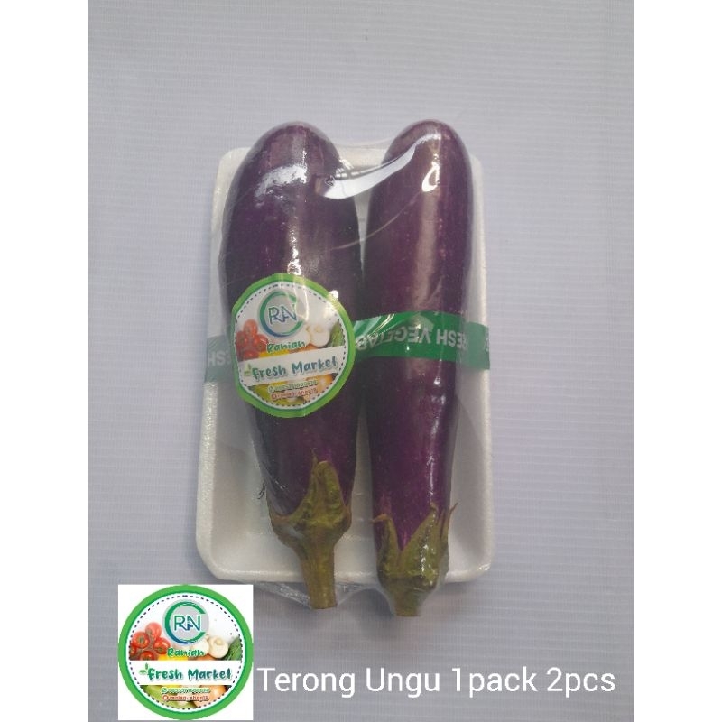 

Terong Ungu 1 Pack Isi 2 sayuran segar Bogor