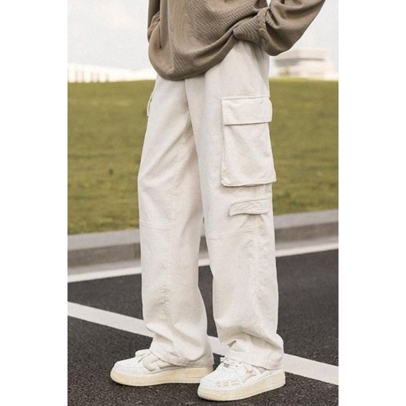 Celana Panjang Cargo Kantong Celana Cargo Jogger panjang Celana panjang multipocket Celana Brand/imp