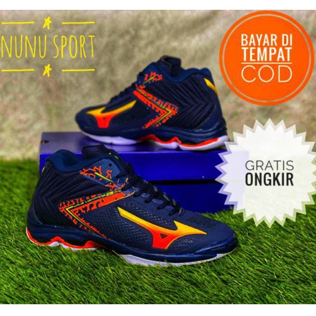REKOMENDASI SEPATU VOLLY - MIZUNO WLZ 5 MID