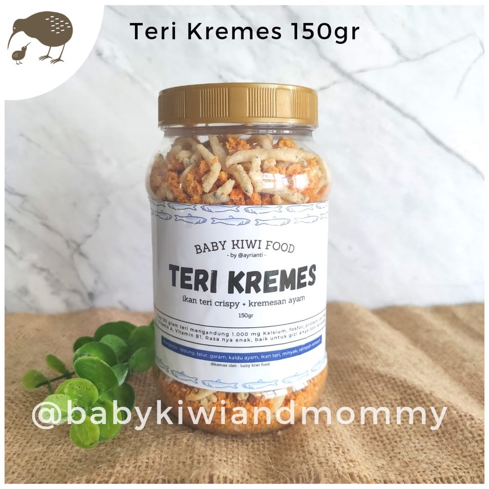 

R3@dy Br0 Teri Kremes 150gr TOPLES / Pendamping Lauk Anti GTM [102]