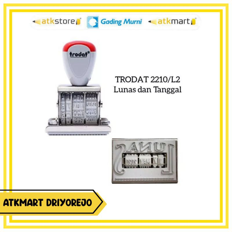 

TRODAT STEMPEL 2210/L2 LUNAS TANGGAL PROMO