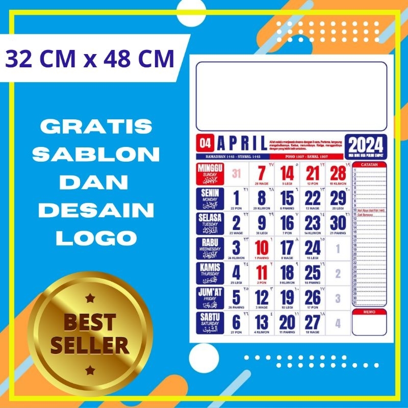 

CETAK KALENDER TAHUN 2024 BAHAN HVS NETTO TERMURAH
