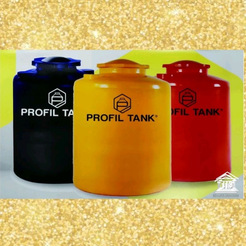 PROFIL TANK / TANDON / TOREN / TANGKI AIR PLASTIK TDA 1100 , 1800 , 2300 , 3600 , 5300 Liter area BA